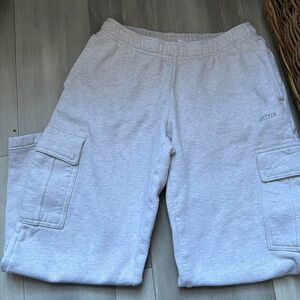 Tna Women's Grey Joggers-tracksuits